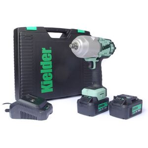 Kielder Kielder KWT-085 18V Brushless 1/2” 1050Nm Impact Wrench with 2x 5.0Ah Batteries & Charger Kielder Kielder KWT-085 18V Brushless 1/2” 1050Nm Impact Wrench with 2x 5.0Ah Batteries & Charger