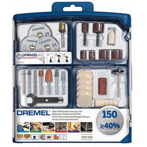 Dremel Dremel 2615S724JA 150 Piece Multipurpose Accessory Set Dremel Dremel 2615S724JA 150 Piece Multipurpose Accessory Set