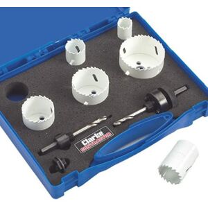 Clarke Clarke CHT575 - 6 piece Electricians Hole Saw Set Clarke Clarke CHT575 - 6 piece Electricians Hole Saw Set