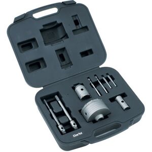 Clarke Clarke CHT600 9 Piece TCT Core Drill Bit Set Clarke Clarke CHT600 9 Piece TCT Core Drill Bit Set