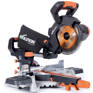 Evolution EXT Evolution R185SMS-Li 18V 185mm Sliding Compound Mitre Saw (Bare Unit) with Multi-Material Blade Evolution EXT Evolution R185SMS-Li 18V 185mm Sliding Compound Mitre Saw (Bare Unit) with Multi-Material Blade