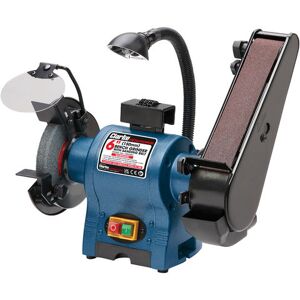 Clarke Clarke CBG6SC 6" Bench Grinder with Sanding Belt & Lamp (250W) Clarke Clarke CBG6SC 6" Bench Grinder with Sanding Belt & Lamp (250W)