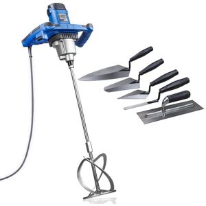 Hyundai Hyundai HYPM1600E 1600W Electric Paddle Mixer with 5 Piece Trowel Set (230V) Hyundai Hyundai HYPM1600E 1600W Electric Paddle Mixer with 5 Piece Trowel Set (230V)