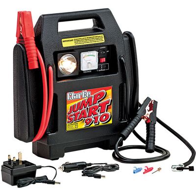 Clarke JS910 900A Jumpstart with Compressor Clarke JS910 900A Jumpstart with Compressor
