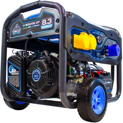 Gorilla Power GP8300E-DF 8.3kW Dual-Fuel Generator with Electric Start Gorilla Power GP8300E-DF 8.3kW Dual-Fuel Generator with Electric Start