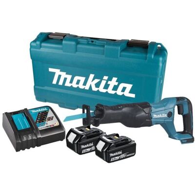 Makita LXT Makita DJR187RTE 18V LXT BL Brushless Cordless Reciprocating Saw with 2 x 5.0Ah batteries Makita LXT Makita DJR187RTE 18V LXT BL Brushless Cordless Reciprocating Saw with 2 x 5.0Ah batteries
