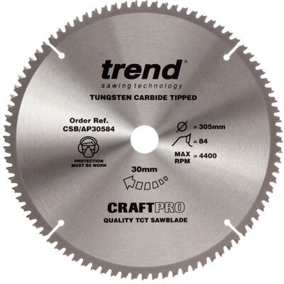 Trend CSB/CC30548 - 165mm Carbide Circular Saw Blade Trend CSB/CC30548 - 165mm Carbide Circular Saw Blade