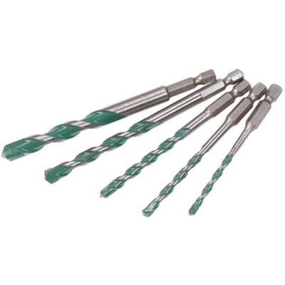Heller Tools 26284 - Universal Drill Set - 4mm, 5mm, 6mm, 8mm, 10mm Heller Tools 26284 - Universal Drill Set - 4mm, 5mm, 6mm, 8mm, 10mm