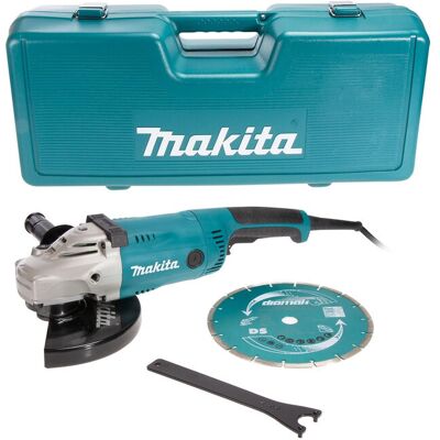 Makita GA9020KD 230mm Angle Grinder with Diamond Disc (230V) Makita GA9020KD 230mm Angle Grinder with Diamond Disc (230V)