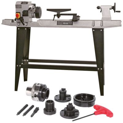 SIP 01938MM 12" x 36" Wood Lathe with 2" Chuck SIP 01938MM 12" x 36" Wood Lathe with 2" Chuck