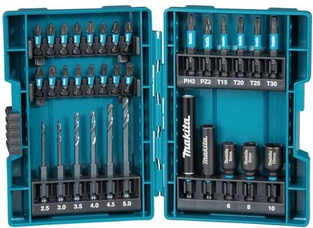 Makita Makita B-66896 33-Piece Assorted Impact Screwdriver & Drill Bit Set