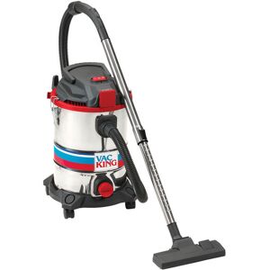 Vac King Vac King CVAC25SSR 25L Stainless Steel Wet & Dry Vacuum Cleaner with Power Take-Off (230V) Vac King Vac King CVAC25SSR 25L Stainless Steel Wet & Dry Vacuum Cleaner with Power Take-Off (230V)