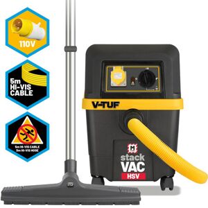 V-TUF V-TUF STACKVAC HSV 30L M-Class Dust Extractor - with Power Take Off - Health & Safety Version & 18L STACKPACK Tool Box Kit (110V) V-TUF V-TUF STACKVAC HSV 30L M-Class Dust Extractor - with Power Take Off - Health & Safety Version & 18L STACKPACK Tool Box Kit (110V)