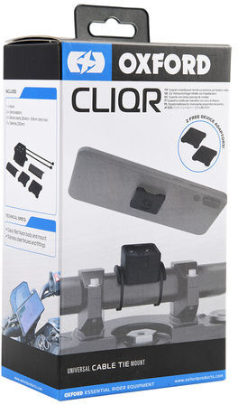 Oxford Oxford OX851 CLIQR Motorcycle Cable Tie Mount
