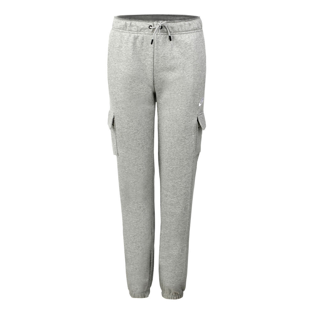 Nike Sportswear Essential Fleece Medium-Rise Cargo Training Pants Women  - grey - Size: Large