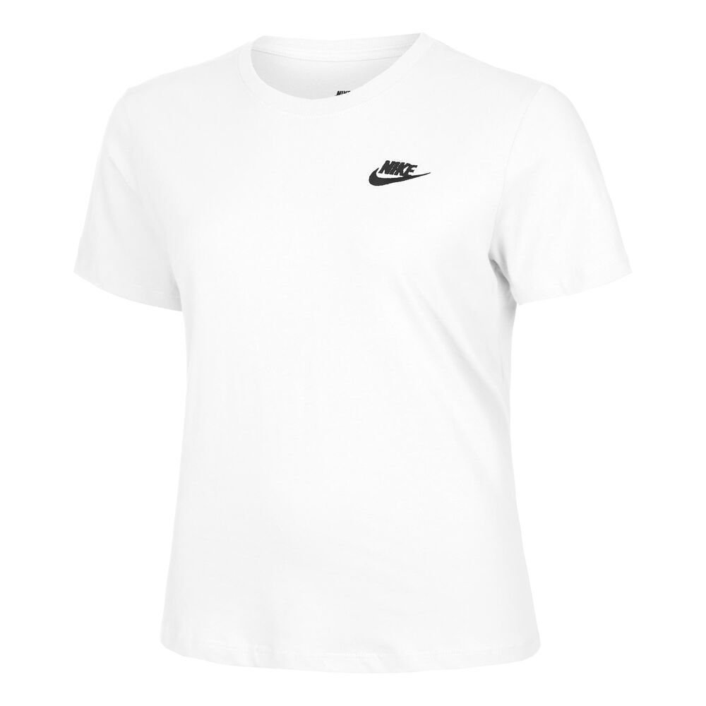 Nike New Sportswear Club T-Shirt Women  - white - Size: Extra Small