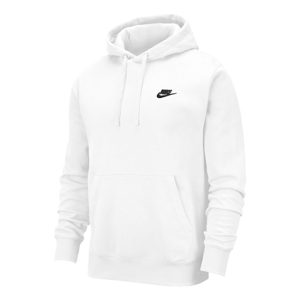 Nike Sportswear Club Hoody Men  - white - Size: Large