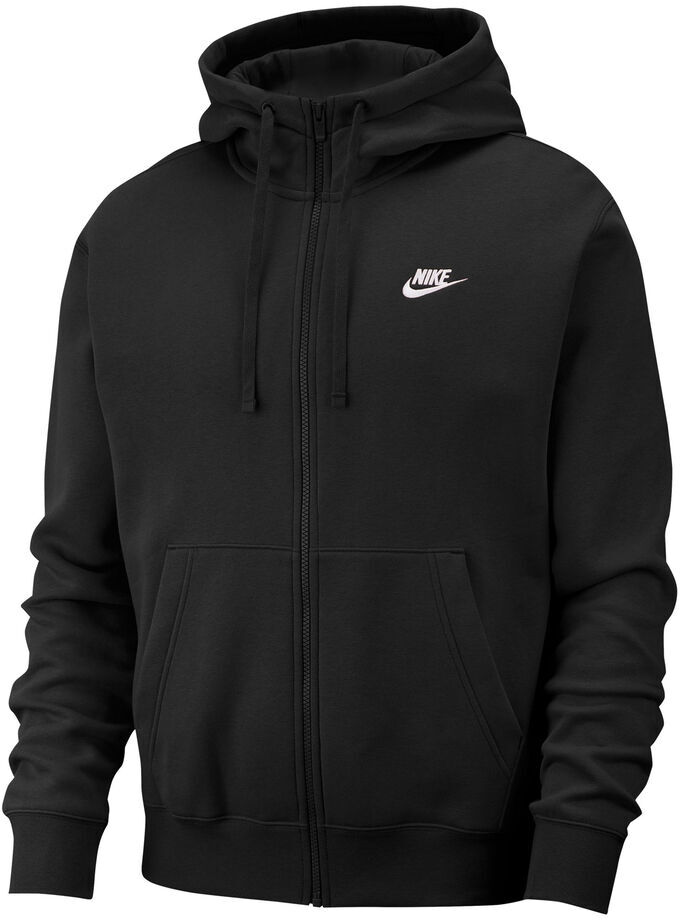 Nike Sportswear Club Zip Hoodie Men  - black - Size: Large