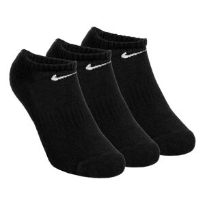 Nike Everyday Lightweight No Show Sports Socks 3 Pack  - black - Size: 38-42