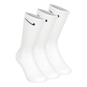 Nike Everyday Cush Crew Sports Socks 3 Pack  - white - Size: 42-46
