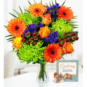 Prestige Flowers Hawaiian Sunset - Free Chocs