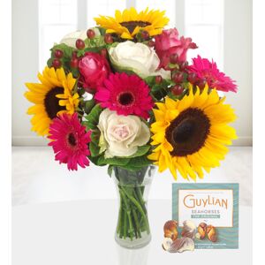 Prestige Flowers Sunset - Free Chocs