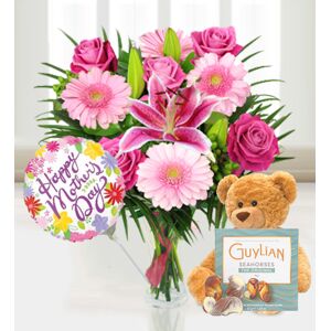Prestige Flowers Mothers Day Bundle - Free Chocs