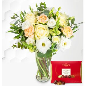 Prestige Flowers Ivory Harmony With Chocolates