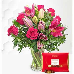 Prestige Flowers Rose & Lily with Chocolates