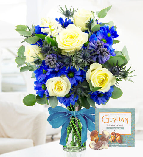 Prestige Flowers March Birthday Bouquet - Free Chocs