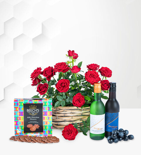 Prestige Flowers Roses and Wines