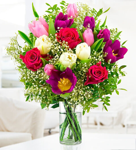 Prestige Flowers Rose and Tulips