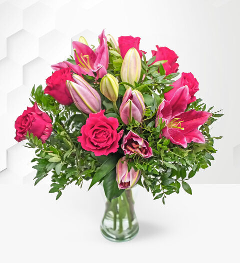 Prestige Flowers Rose and Lily