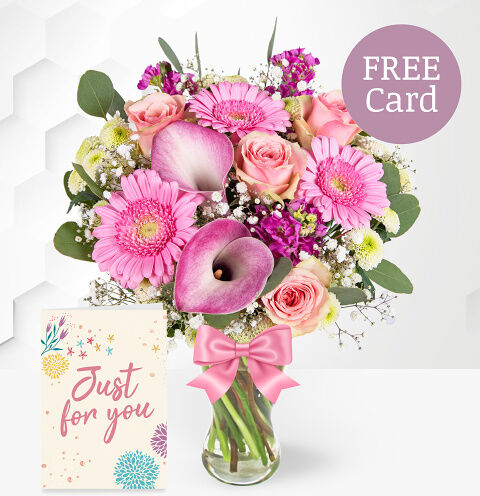 Prestige Flowers The June Bouquet with FREE Card