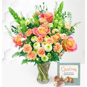 Prestige Flowers Pink Paradise – Free Chocs – Flower Delivery - Summer Flowers - Birthday Flowers - Next Day Flowers - Free Chocs