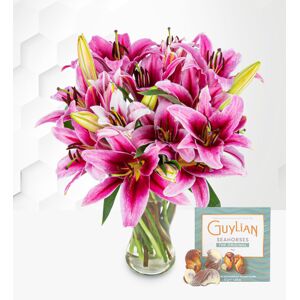 Prestige Flowers Stargazer Lilies - Free Chocs