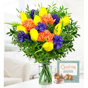 Prestige Flowers Tulips and Hyacinths - Free Chocs