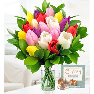 Prestige Flowers Tulips  - Free Chocs