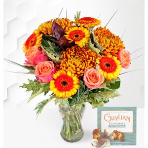 Prestige Flowers Autumn Radiance  - Free Chocs