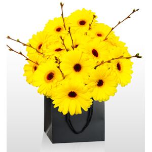Prestige Flowers Van Gogh Bouquet - National Gallery Flowers - National Gallery Bouquets - Yellow Bouquet - Birthday Flowers - Flower Delivery