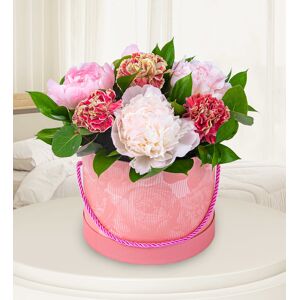 Prestige Flowers Pretty Peonies Hatbox