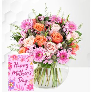 Prestige Flowers Pink Opulence with Card