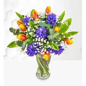 Prestige Flowers British Hyacinth & Tulips - Flower Delivery - Flowers By Post - Send Flowers - Flowers - Next Day Flowers - Flower Delivery UK