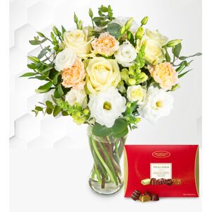 Prestige Flowers Ivory Harmony With Chocolates