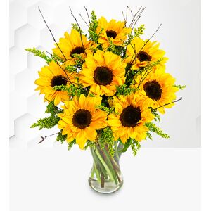 Prestige Flowers Sensational Sunflowers - Sunflower Delivery - Sunflower Bouquet - Sunflowers Delivered UK - Bunch of Sunflowers - Summer Flowers