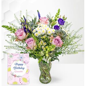 Prestige Flowers Wildly Wonderful & Birthday Card