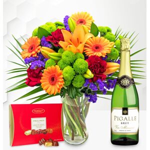 Prestige Flowers Joyful with Fizz & Chocolates