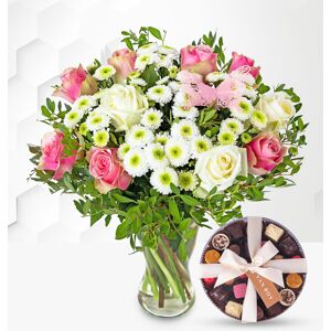 Prestige Flowers Rose Meadows & Belgian Chocolates