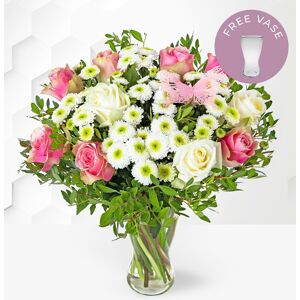 Prestige Flowers Rose Medley & FREE Vase