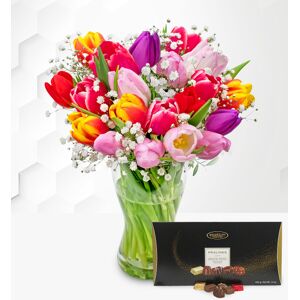 Prestige Flowers Tulip Supreme & Luxury Chocolates